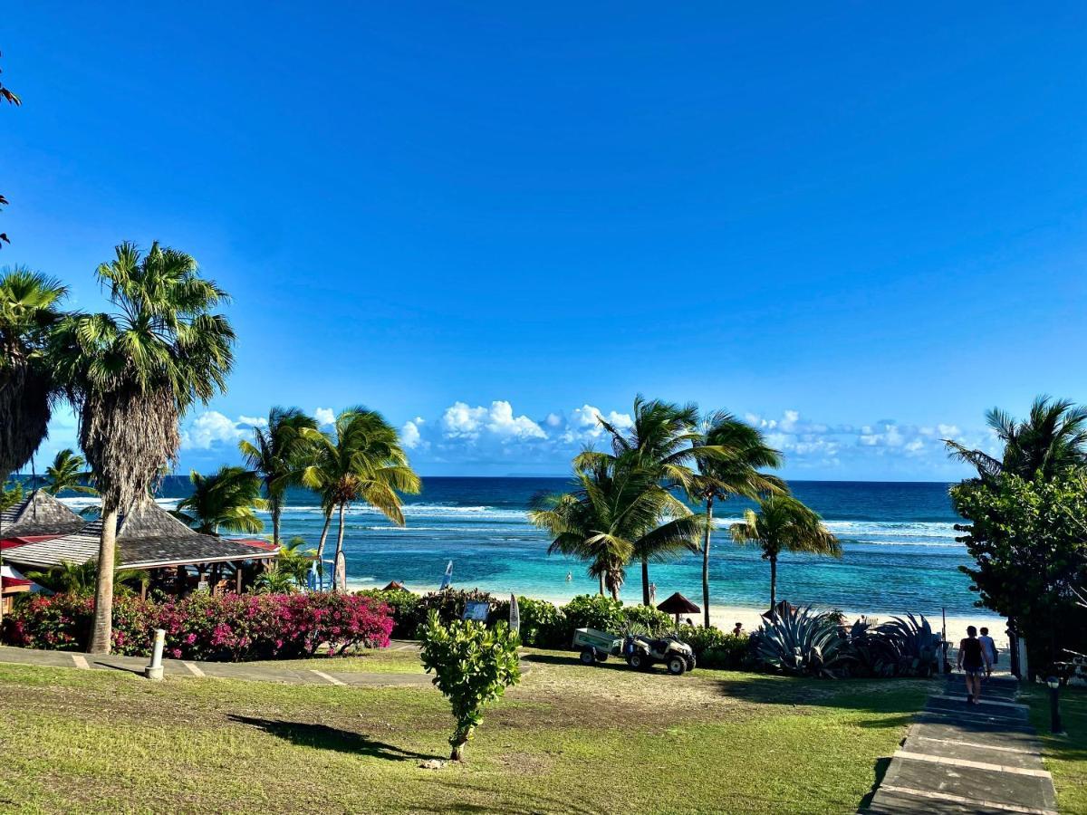 Le Paradis Zen 1Er Etage Et Rdc Vue Plage Et Mer Ste Anne Sainte-Anne  Exterior foto